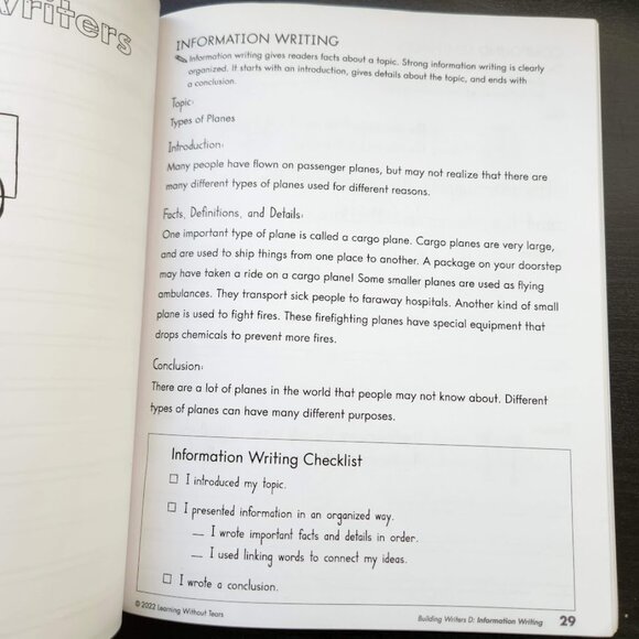 NEW Handwriting Without Tears Building Writers D 3rd Grade ISBN 9781952970924 - Picture 6 of 9